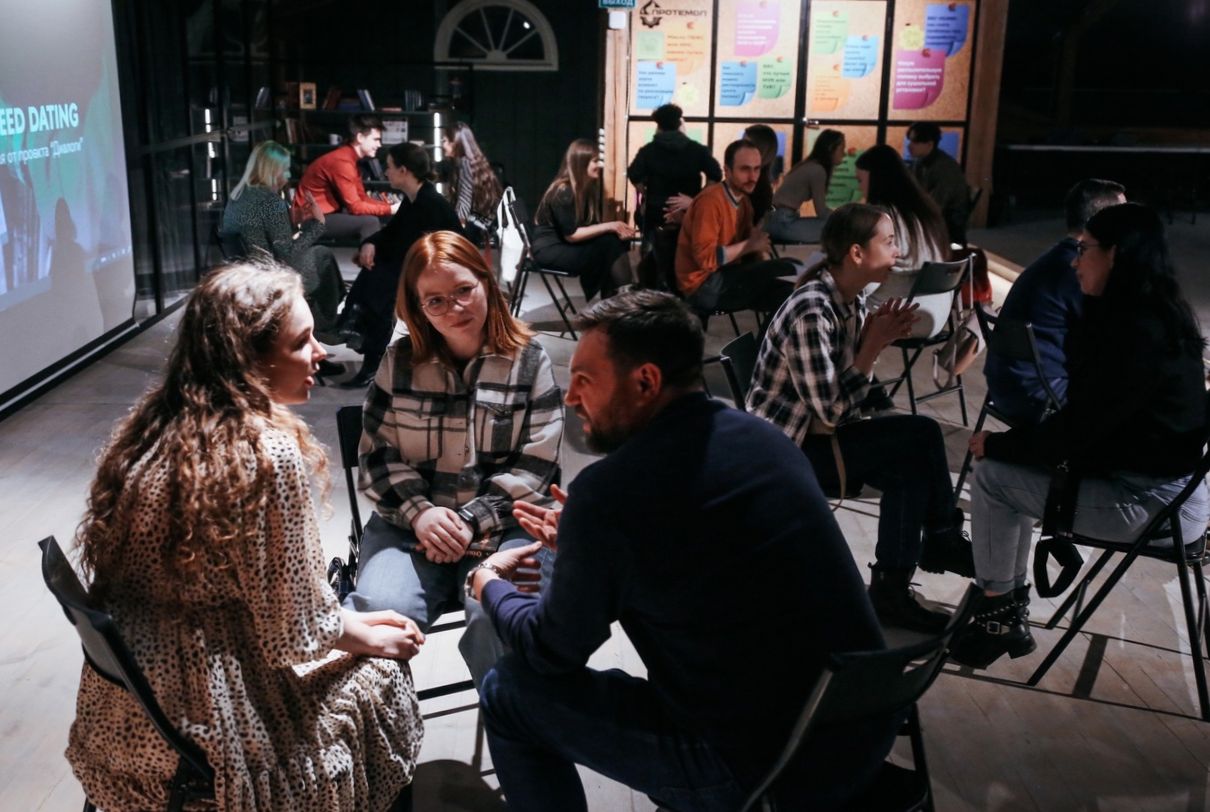 Встреча проекта «Диалоги». Фото: Маша Гостева